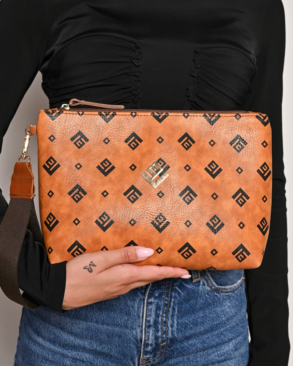 Necessaire Signature Bag - Tabac