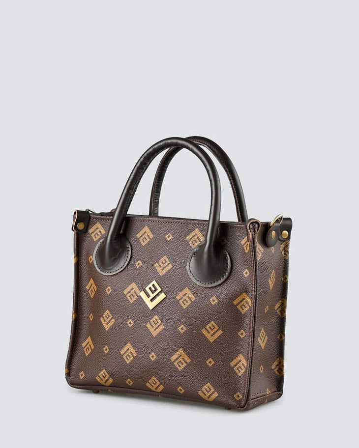 Tiffany Small Signature Bag  Brown
