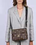 Irma Small Shoulder Bag Brown