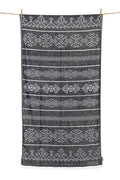BEACH TOWEL SARAKINIKO BLACK
