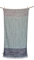 BEACH TOWEL FTELIA EUCAL.& N.BLUE & ANTHRAX