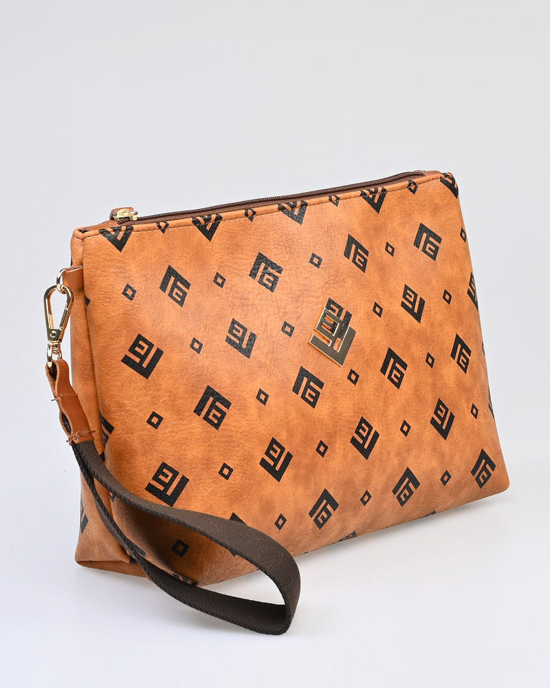 Necessaire Signature Bag - Tabac