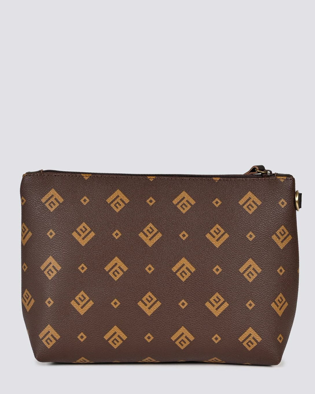 Necessaire Signature Bag - Brown