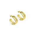 Simplicity small hoops Gold