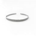 Saturn’s minimal bangle Silver