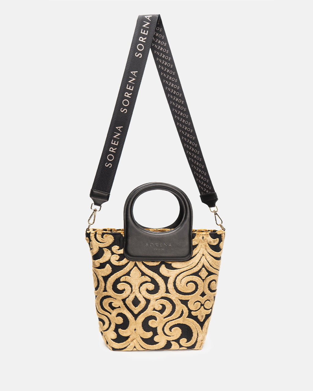 Cassandra Medium Statement Top-Handle Bag