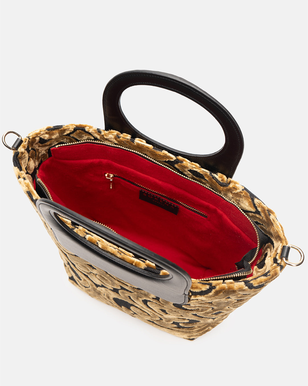 Cassandra Medium Statement Top-Handle Bag