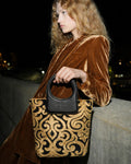Cassandra Medium Statement Top-Handle Bag