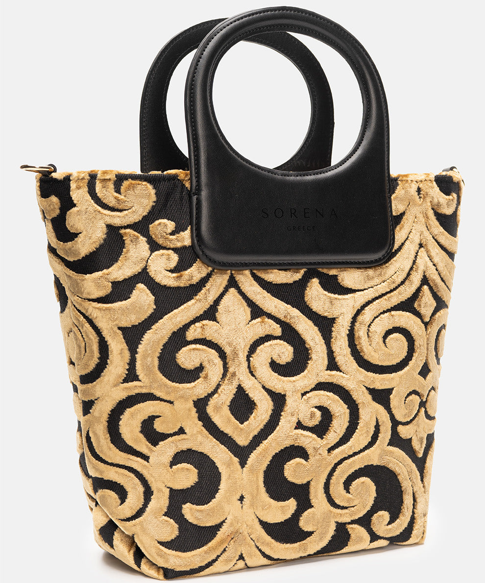 Cassandra Medium Statement Top-Handle Bag