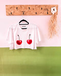 Cherries One-Size Crop-Top