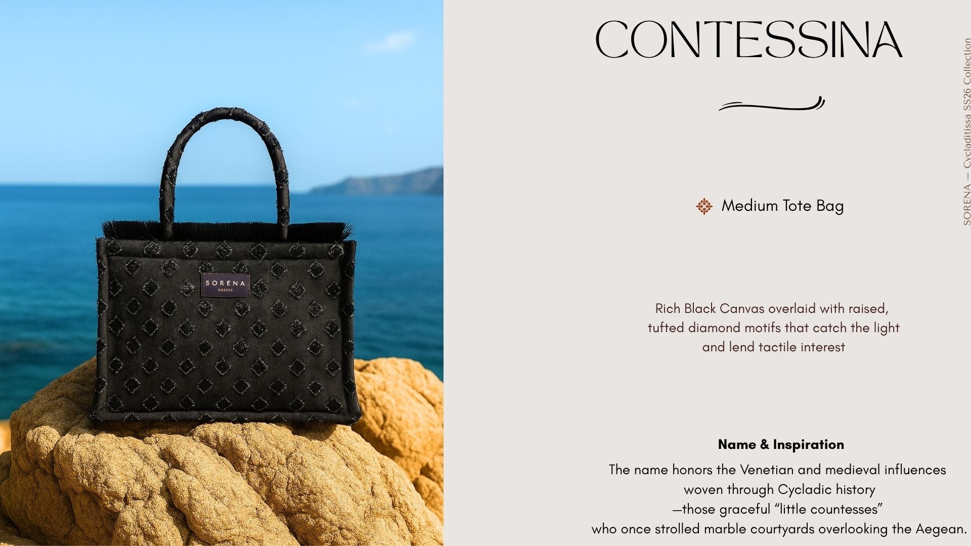 Contessina Medium Tote Bag