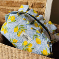 Capri Zipper Romantic Style Pouch