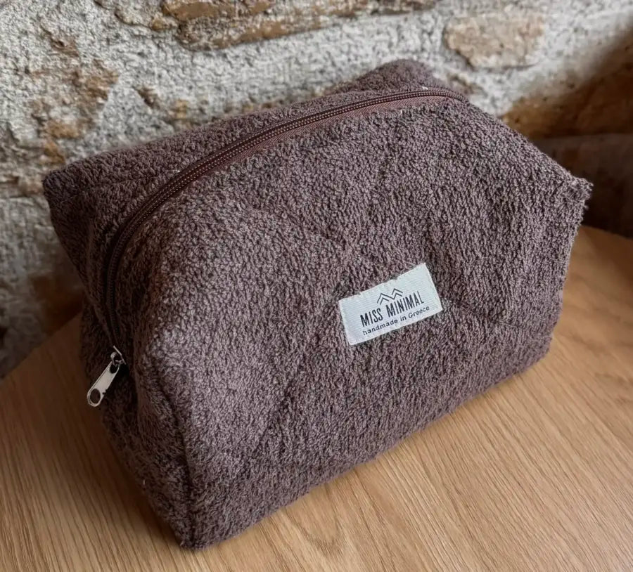 Chocolate Towel Zipper Box