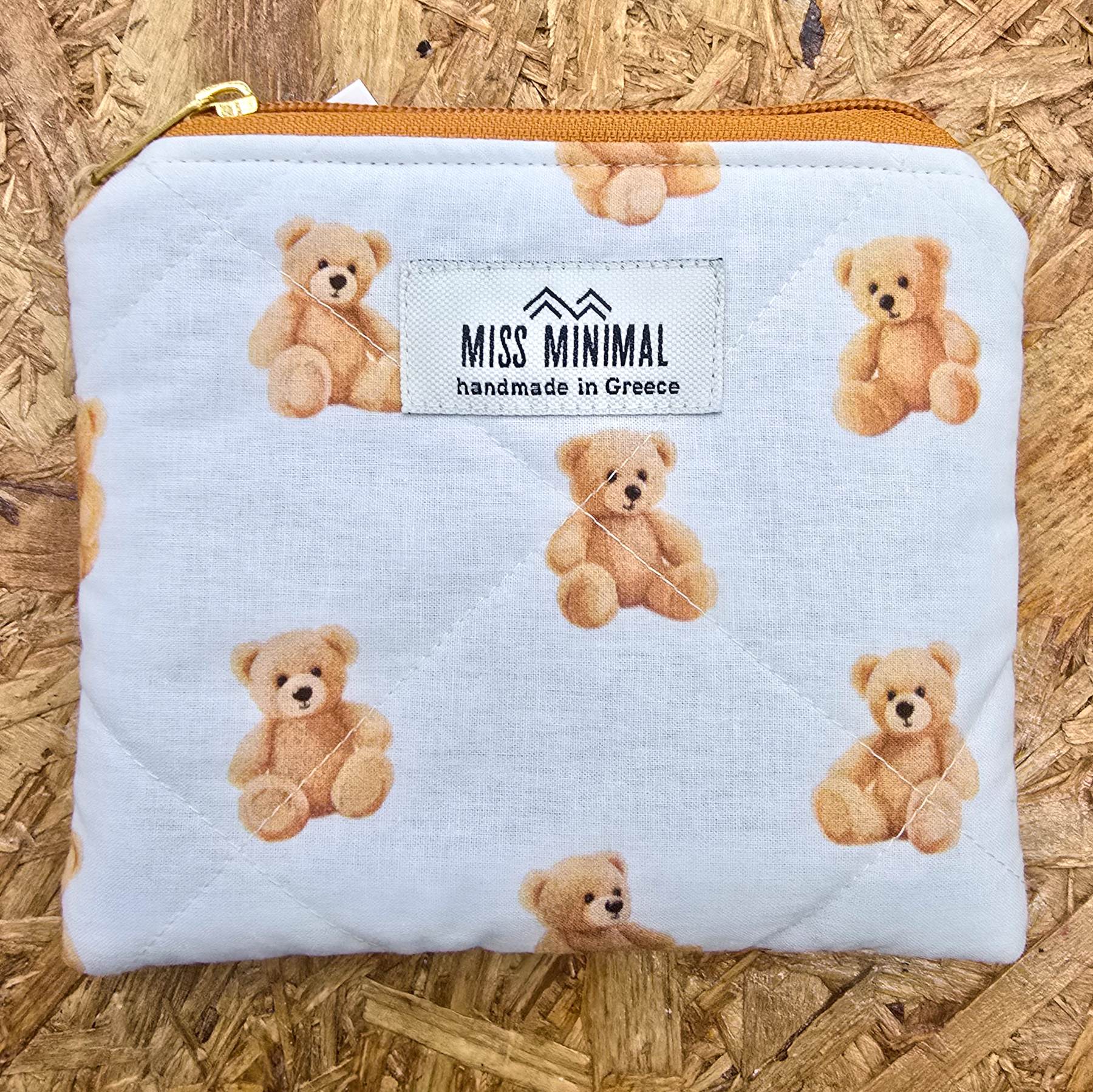 Cute Bear Mini Zipper Pouch
