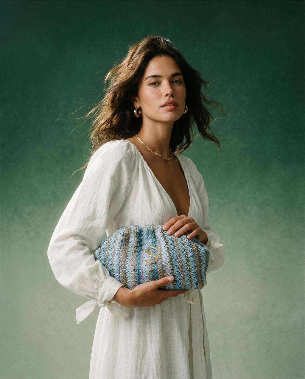 Elafonissos Large Bucket Bag