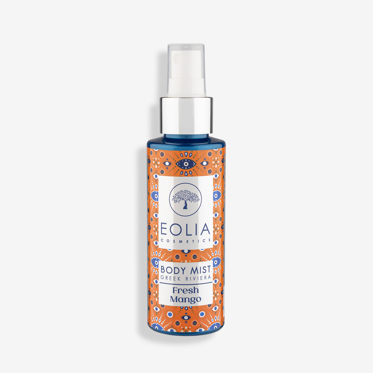 Ενυδατικό mist Eolia Greek Riviera Fresh Mango 150ml για πρόσωπο, σώμα & μαλλιά χωρίς αλκοόλ. Τροπικό άρωμα μάνγκο. Αποκτήστε το στο Roots Stories!
