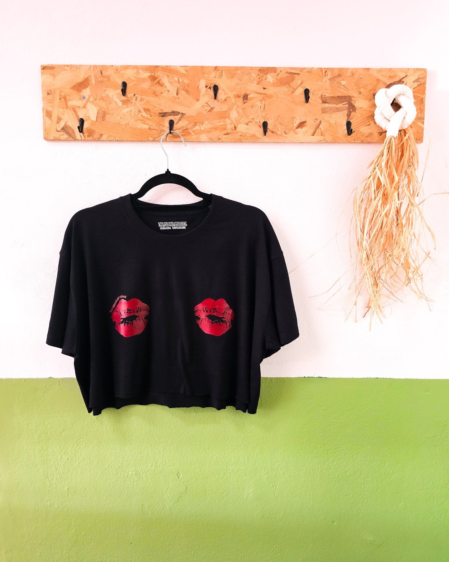 Lips One-Size Crop-Top