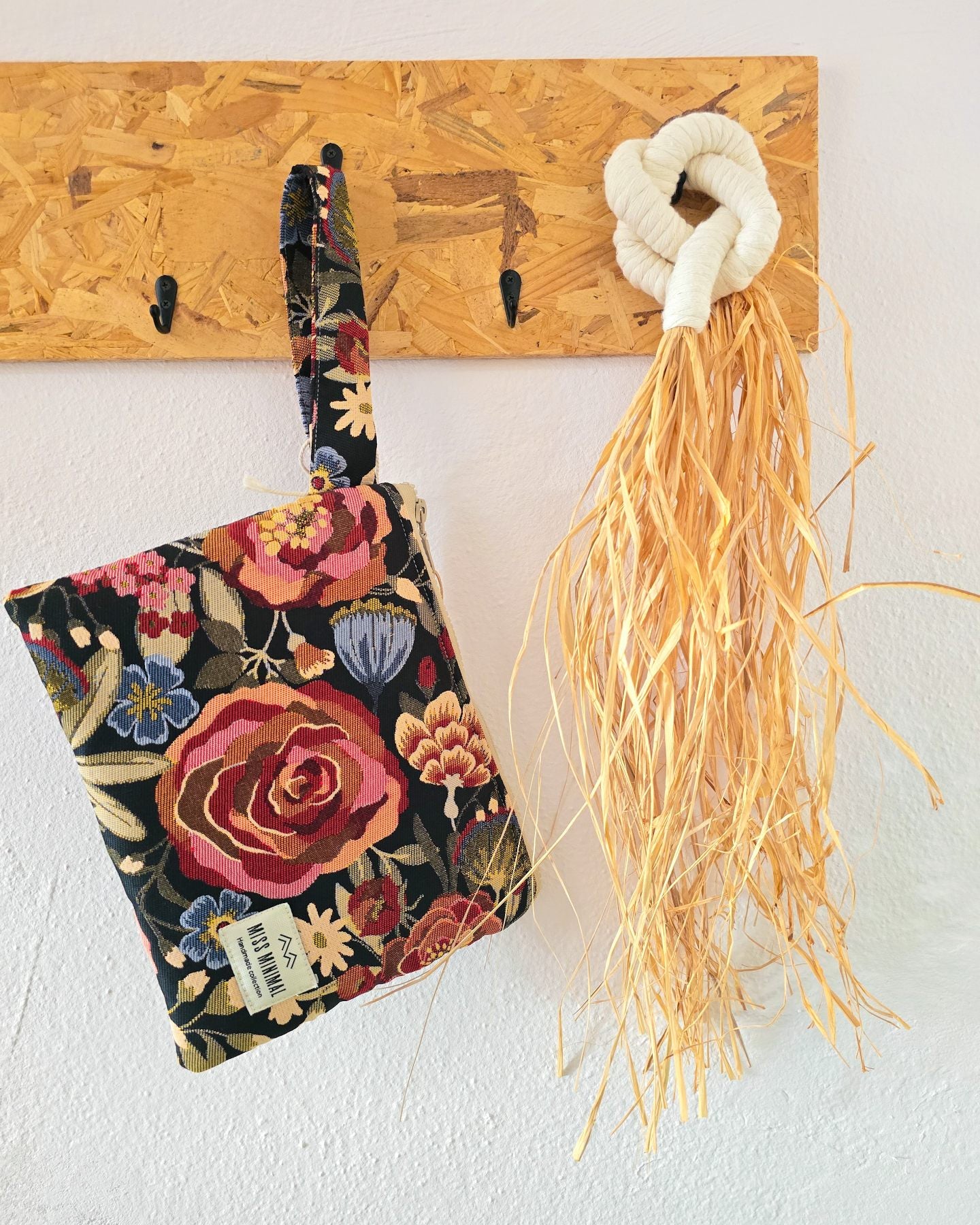 Midnight Rose Small Handbag