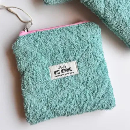 Mint Towel Mini Zipper