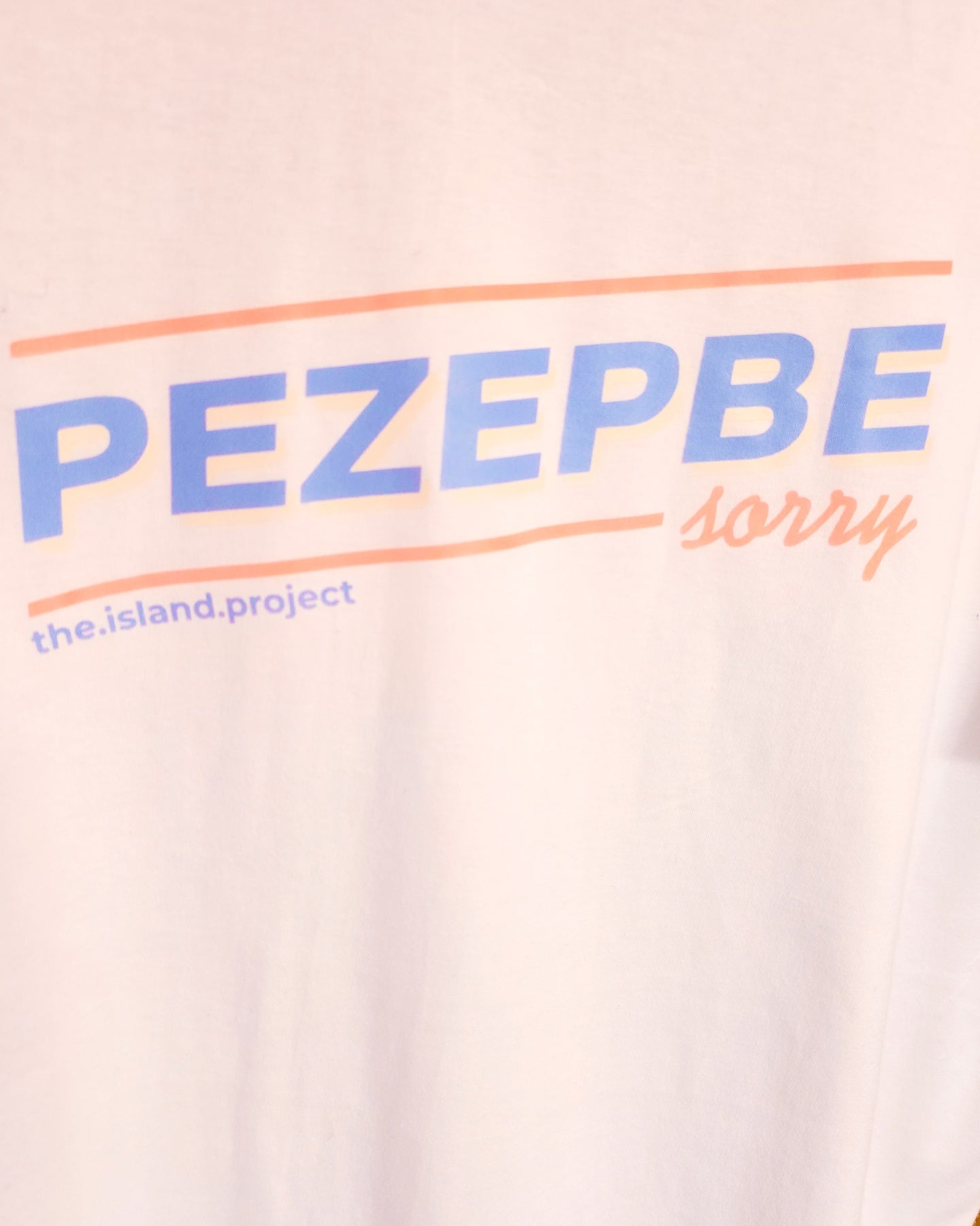 Ρεζερβέ Sorry Unisex Oversized T-Shirt