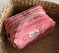 Rosse Velvet Zipper Pouch