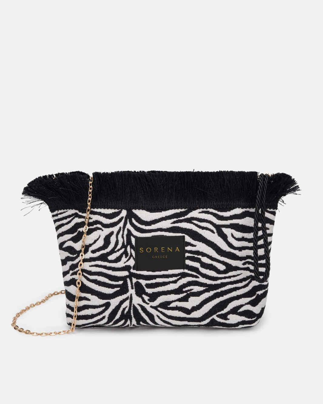 Samiopoula Zebra Clutch