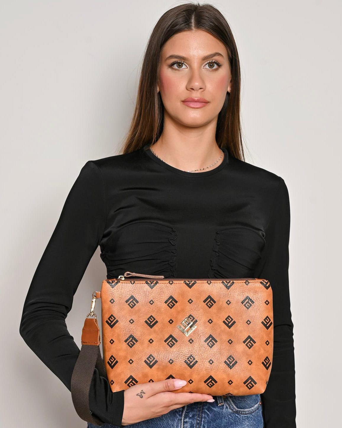 Necessaire Signature Bag - Tabac