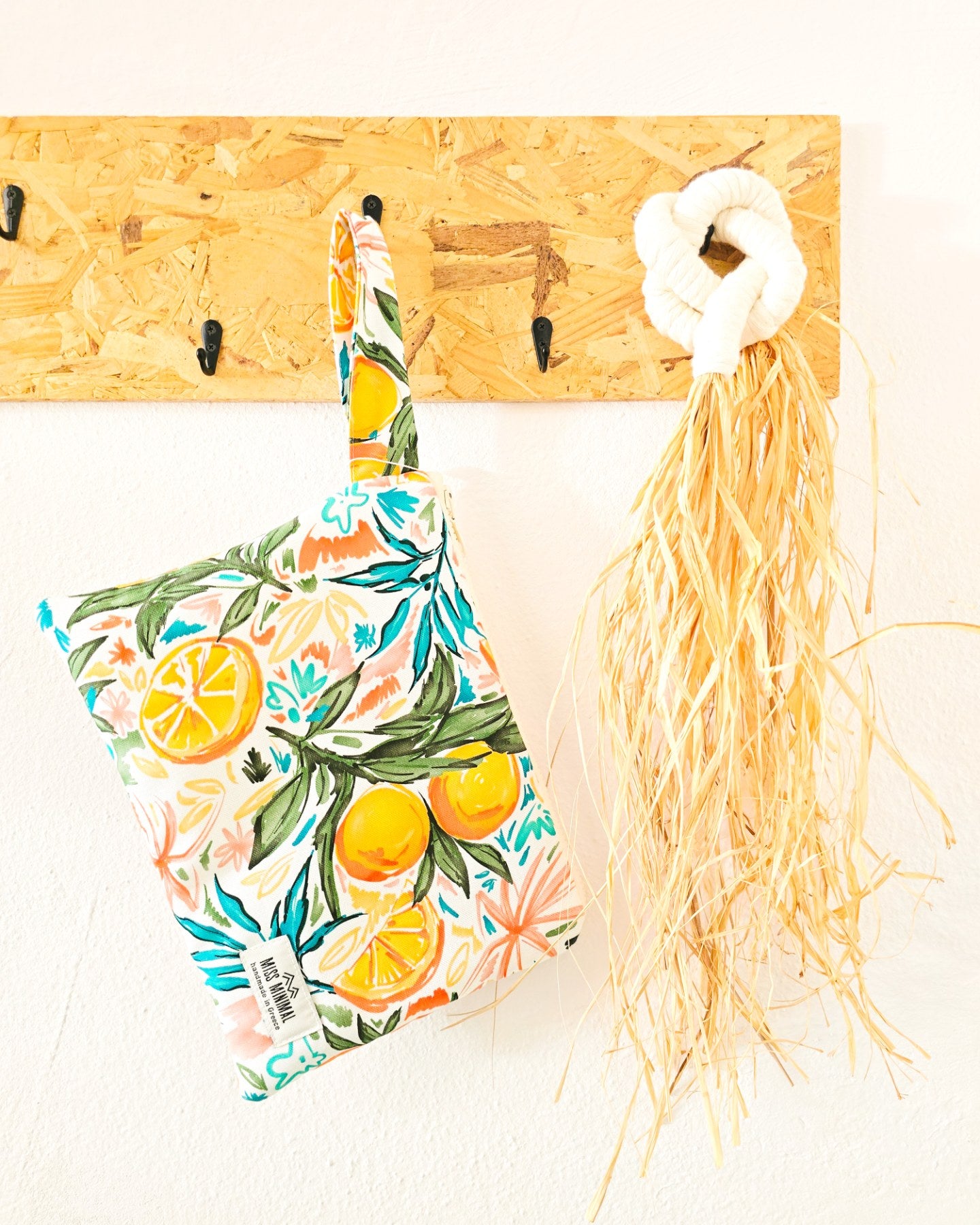 Citrus Summer Medium Handbag