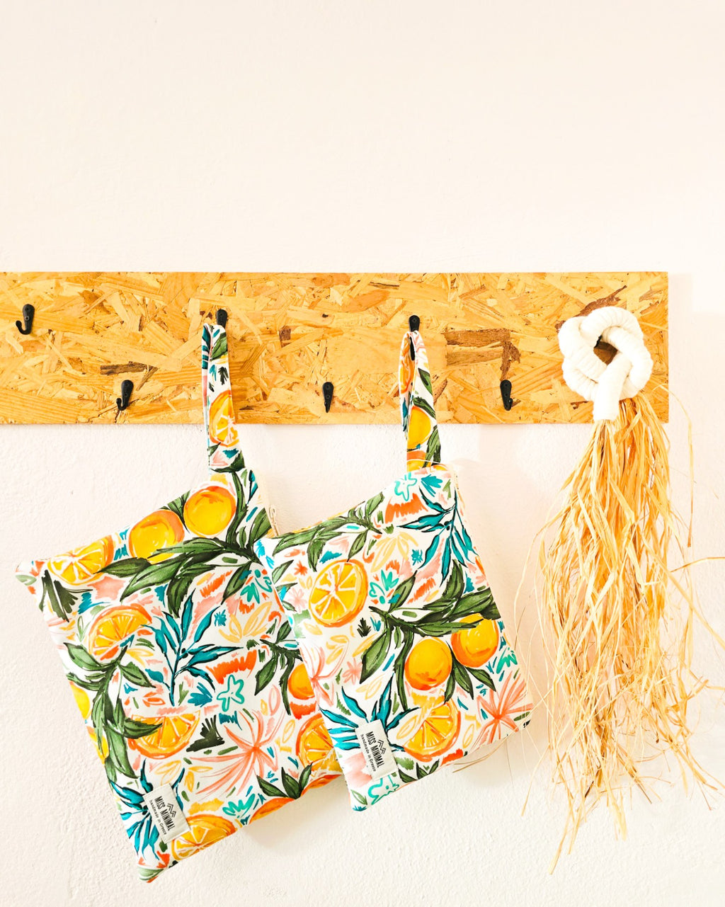 Citrus Summer Medium Handbag