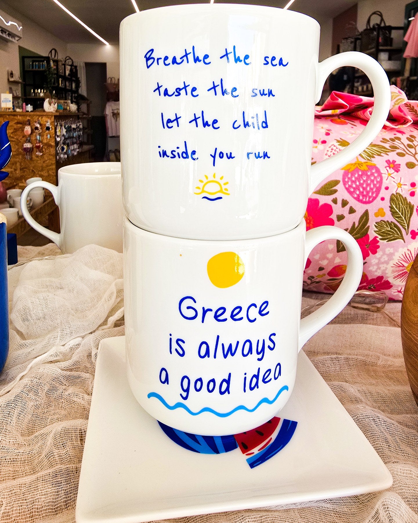 Breathe The Sea Mug