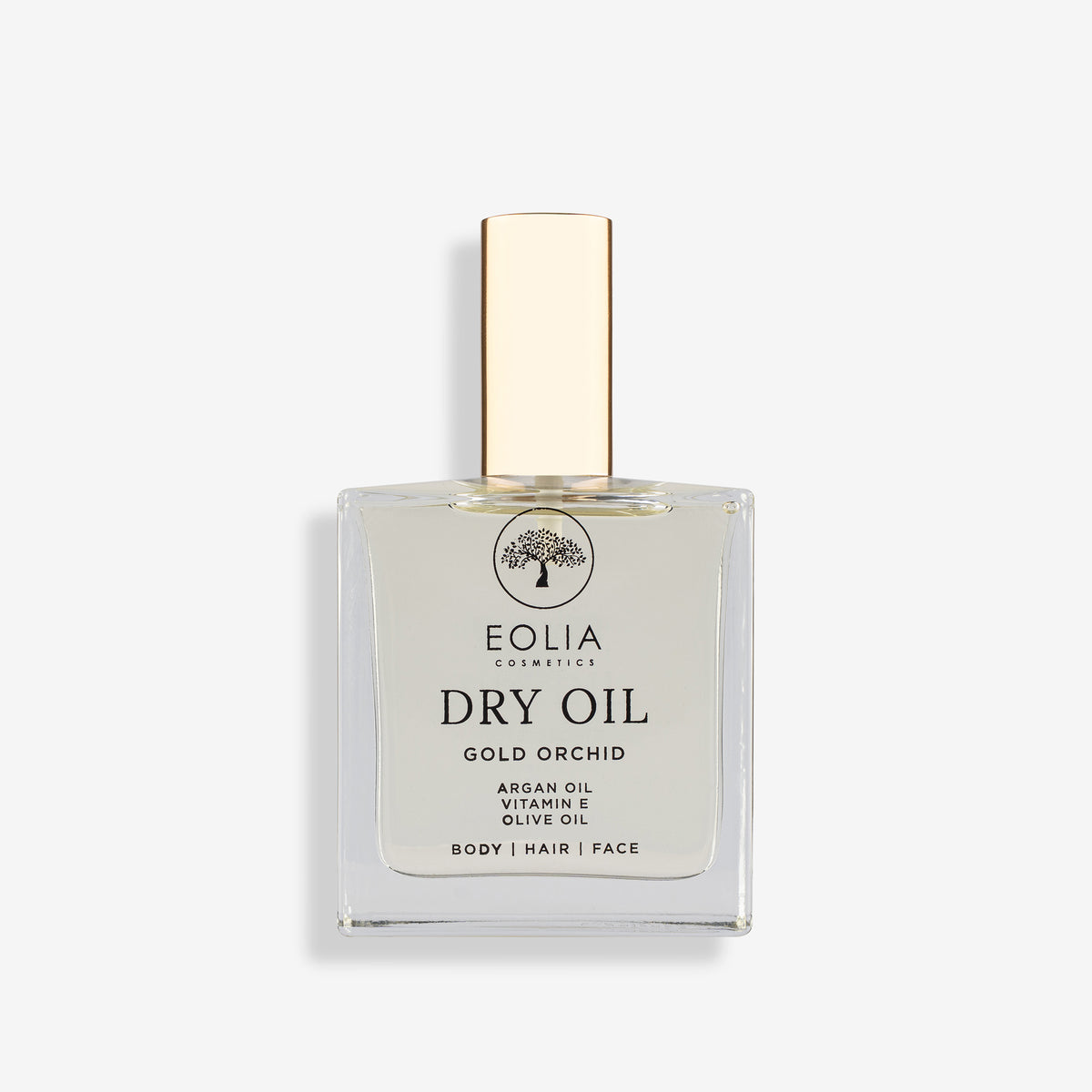 Ξηρό λάδι σώματος Eolia Gold Orchid 100ml για βαθιά θρέψη & βελούδινη απαλότητα. Με άρωμα χρυσής ορχιδέας. Αποκτήστε το online στο Roots Stories!
