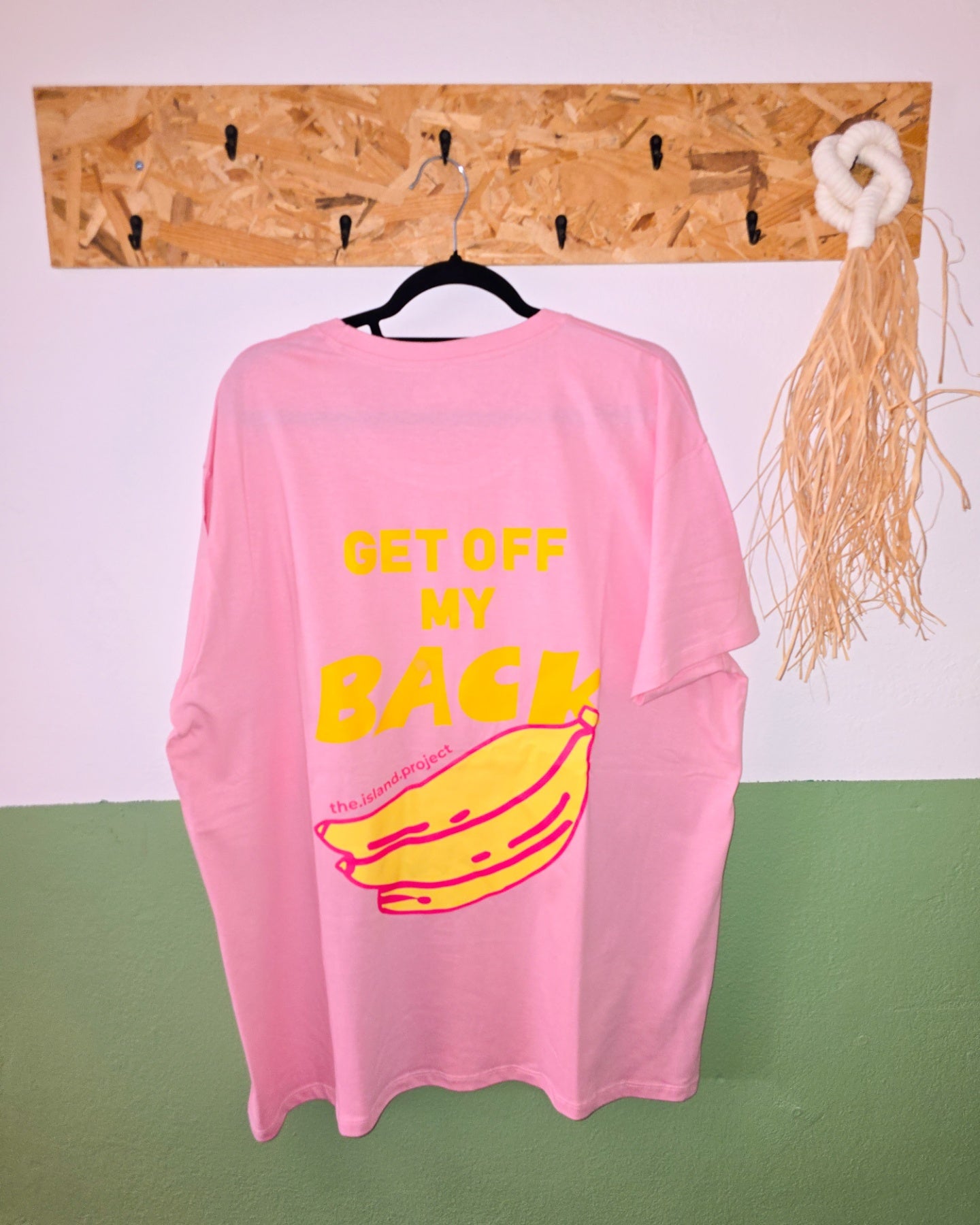 Get off my Back Unisex Oversized T-Shirt