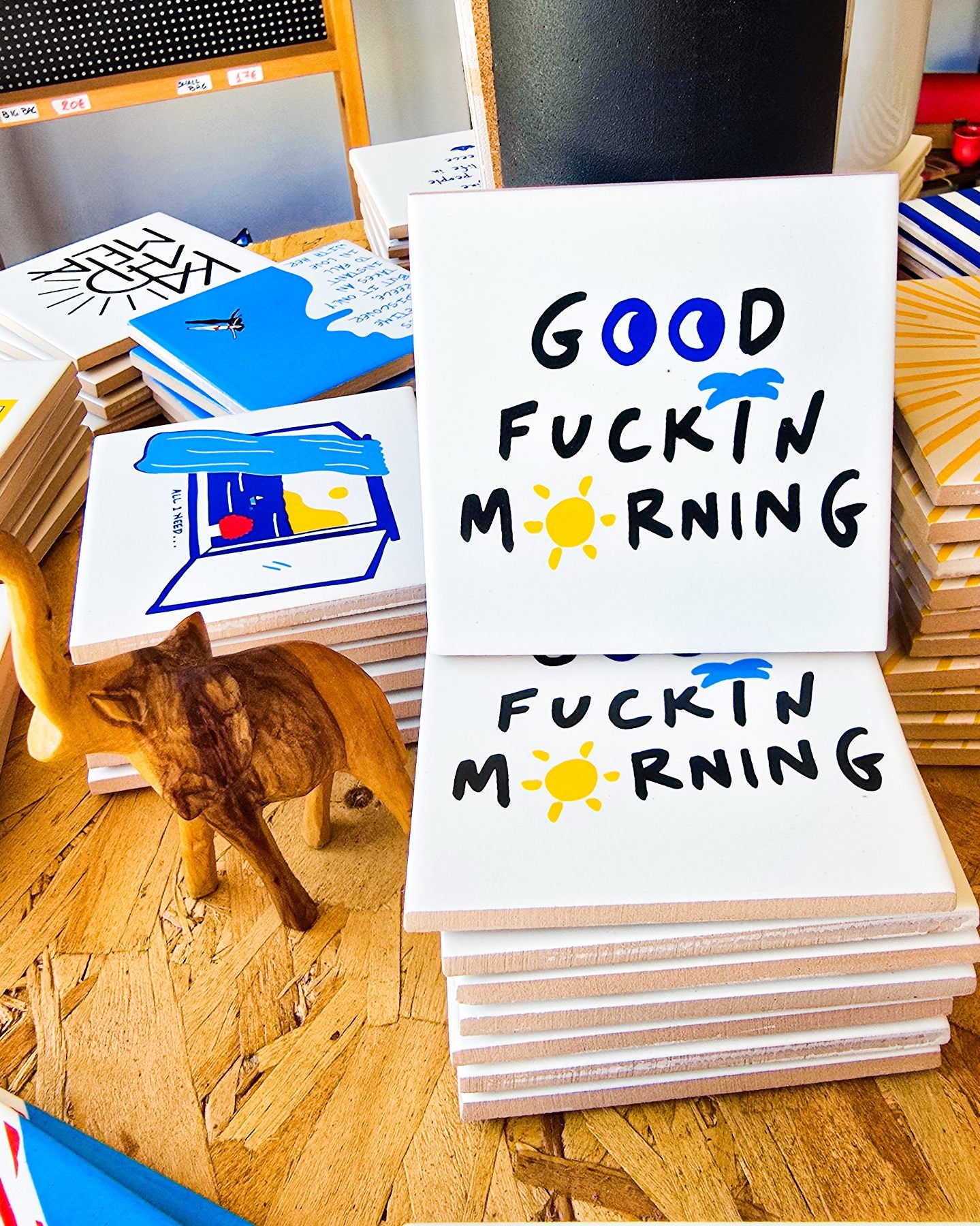 Good Fucking Morning Coaster