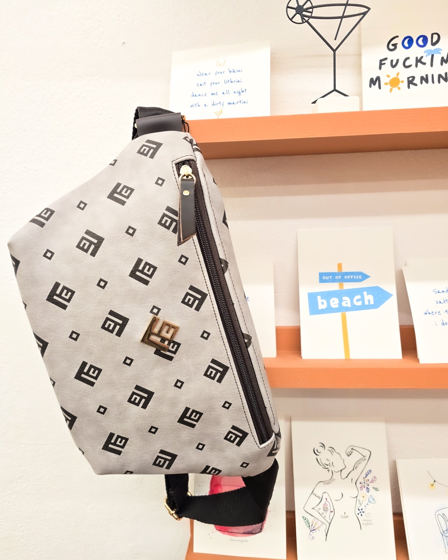 Camelia Signature Bag Grey