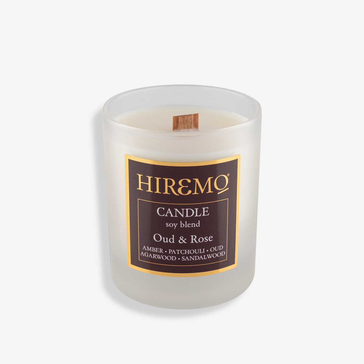Eolia Hiremo Soy Blend Αρωματικό Κερί Oud & Rose