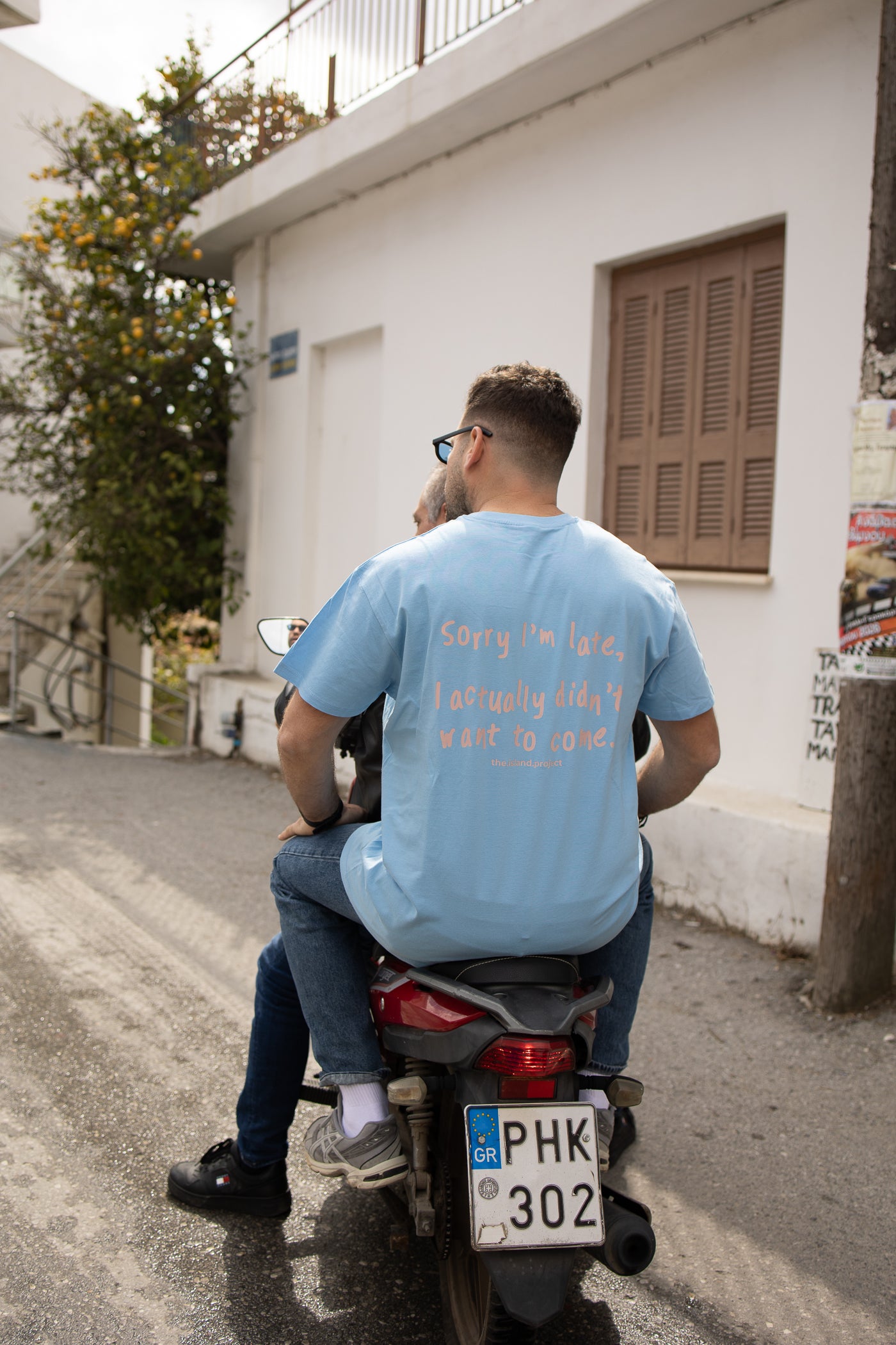 I'm Sorry I'm Late  Unisex Oversized T-Shirt