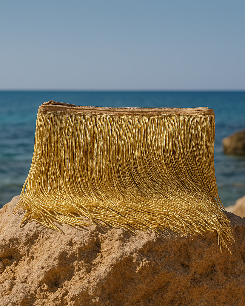 Nima Gold Clutch