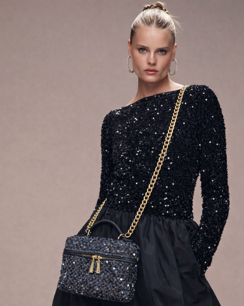 Noir Glam Bambino Bag