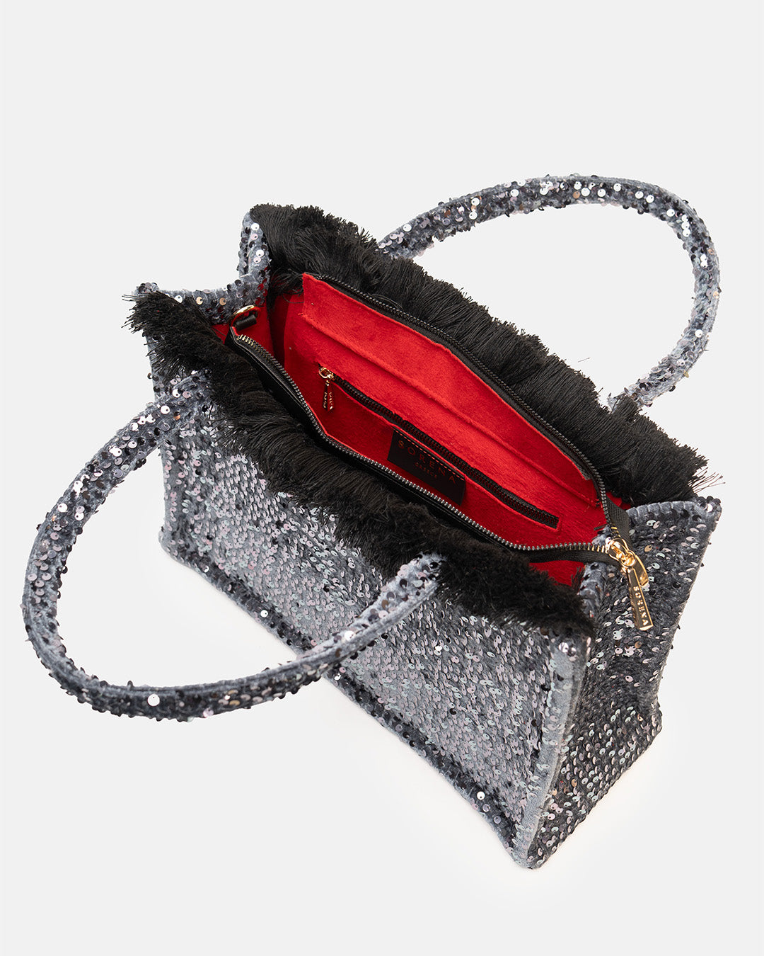 Noir Glam Medium Tote Bag
