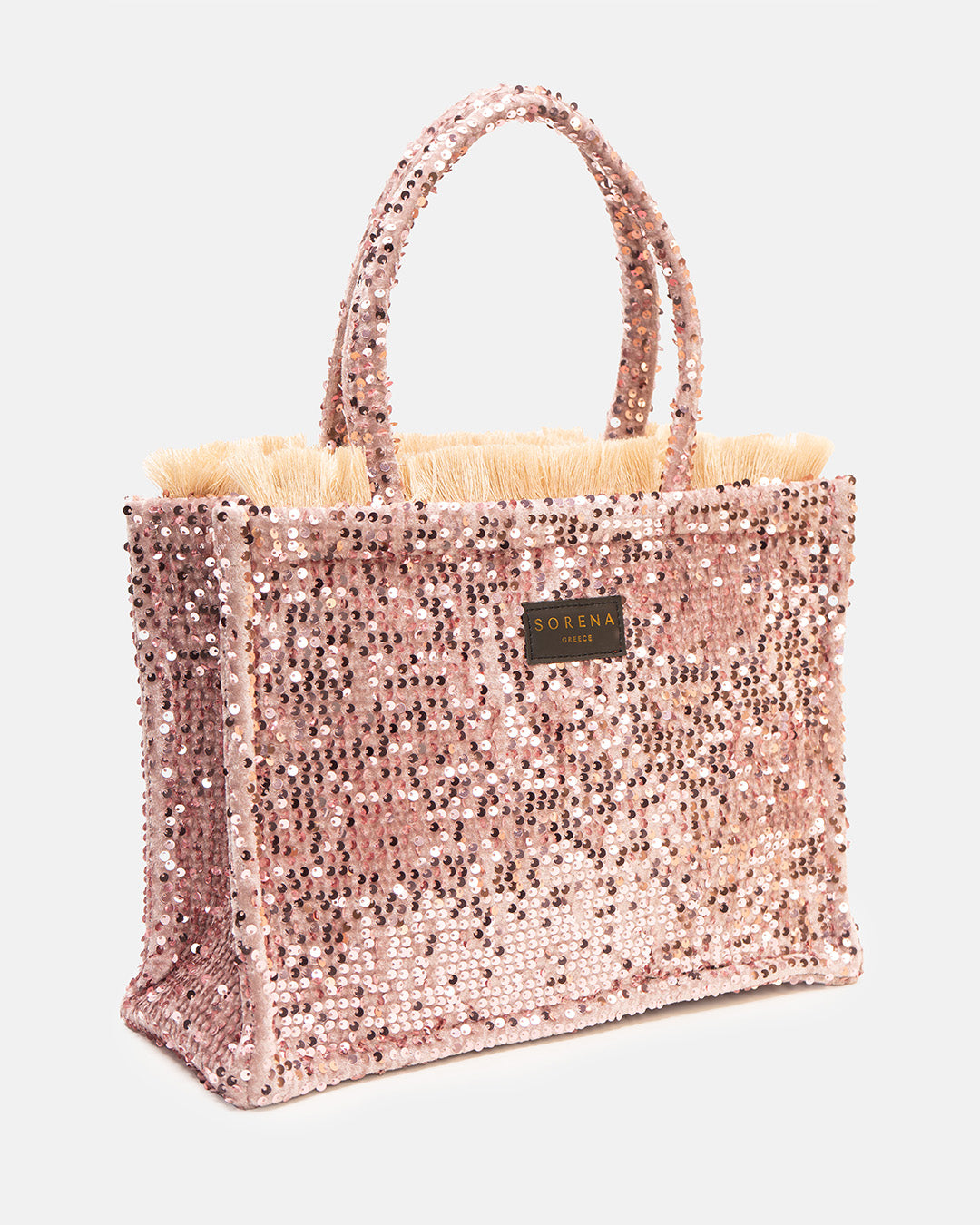 Rose Glam Medium Tote Bag
