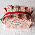 Small Red Bouquet Zipper Box Romantic Style