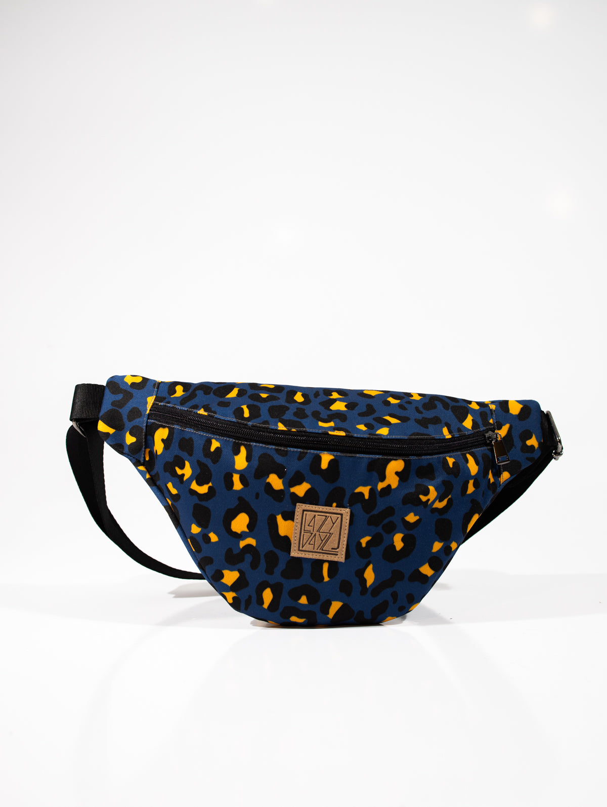 Τσάντα χιαστί Bianca Blue Leopard