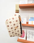 Camelia Signature White-Brown Bag